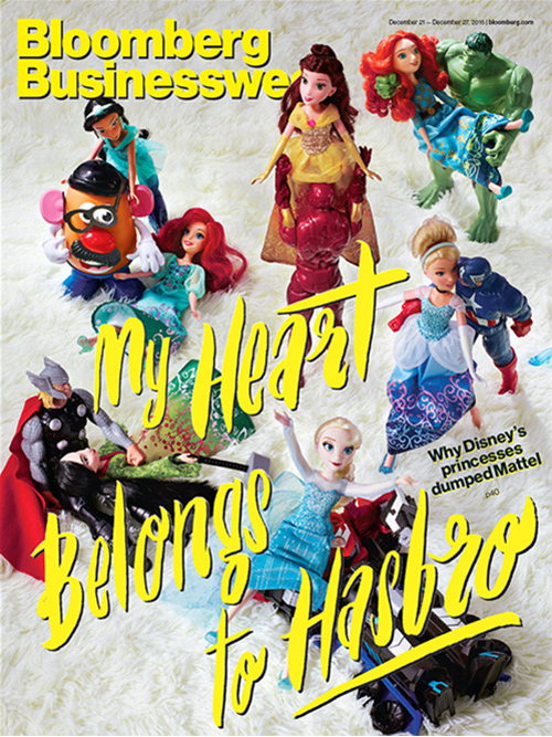 Businessweek Disney Princess cover