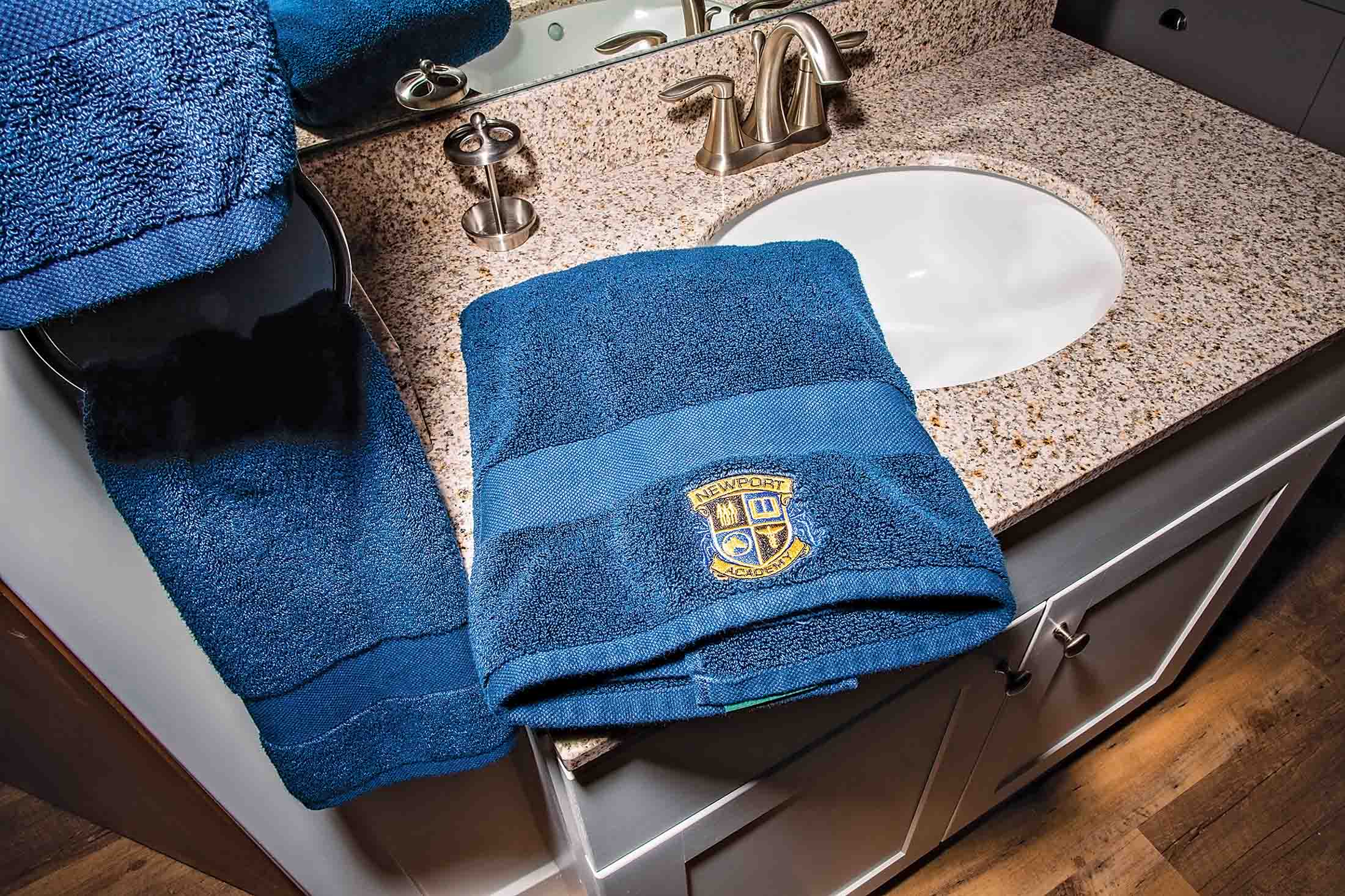 Newport Academy towels