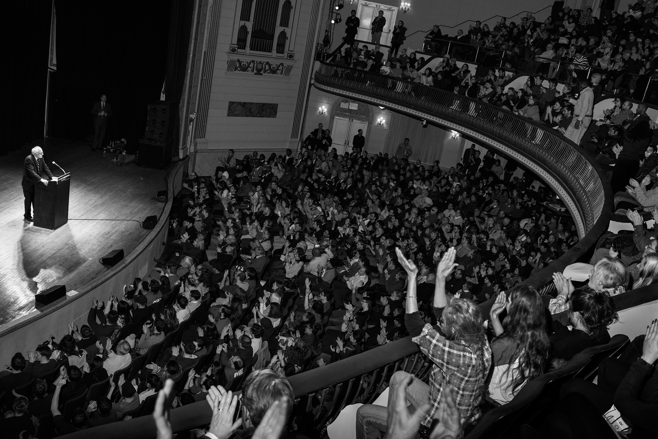 Bernie Sanders at Town Hall in New York