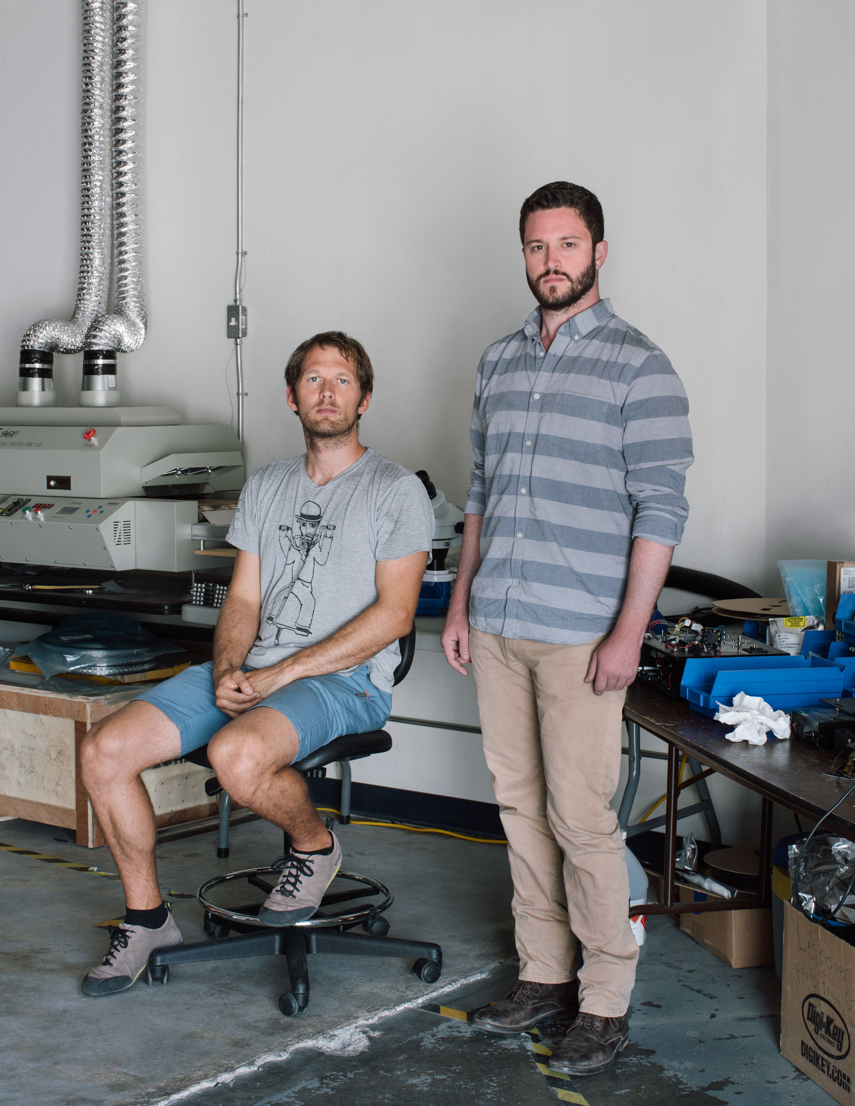 Cody Wilson and John Sullivan at Defense Distributed