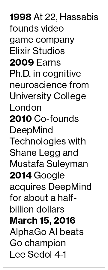 Demis Hassabis cv