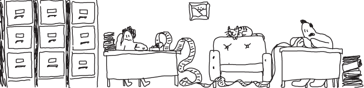 child-like drawing of stay at