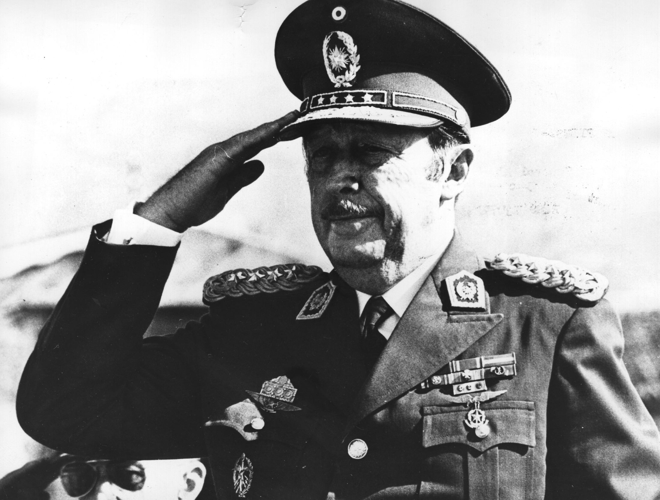 President General Alfredo Stroessner of Paraguay on July 1, 1973.