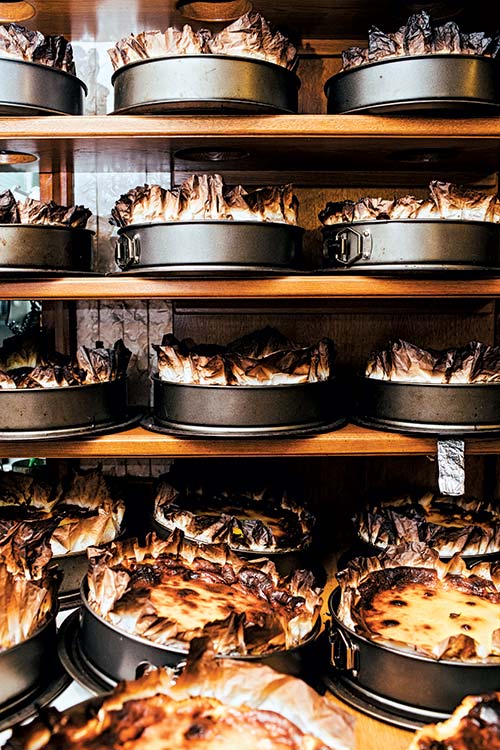 The life-changing cheesecake at La Viña