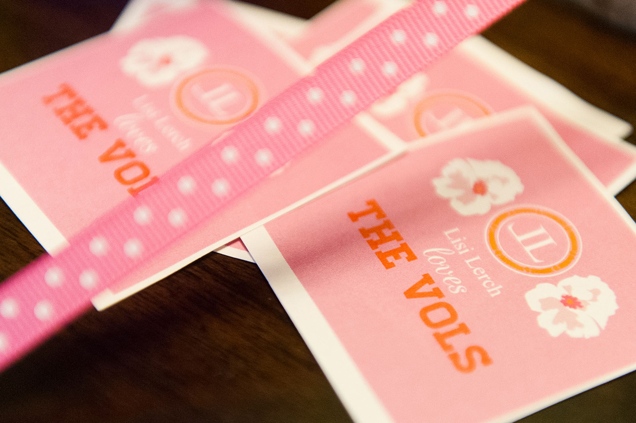 Lerch distributed these promo materials