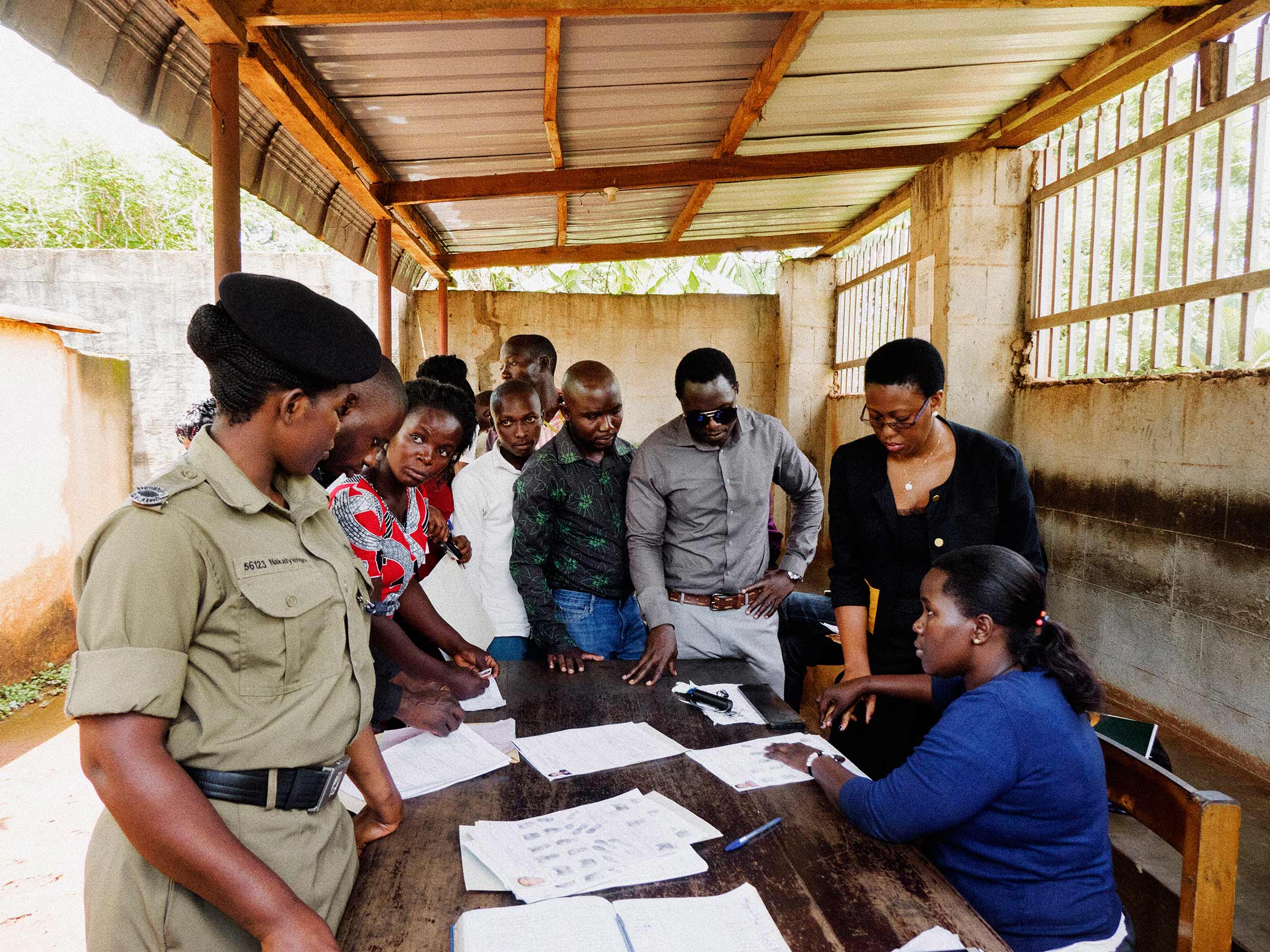 Uganda mercenary applicants