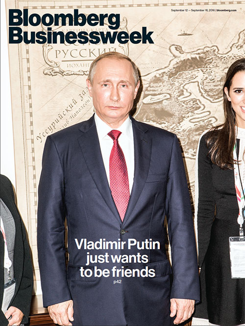 Bloomberg Businessweek Vladimir Putin Cover