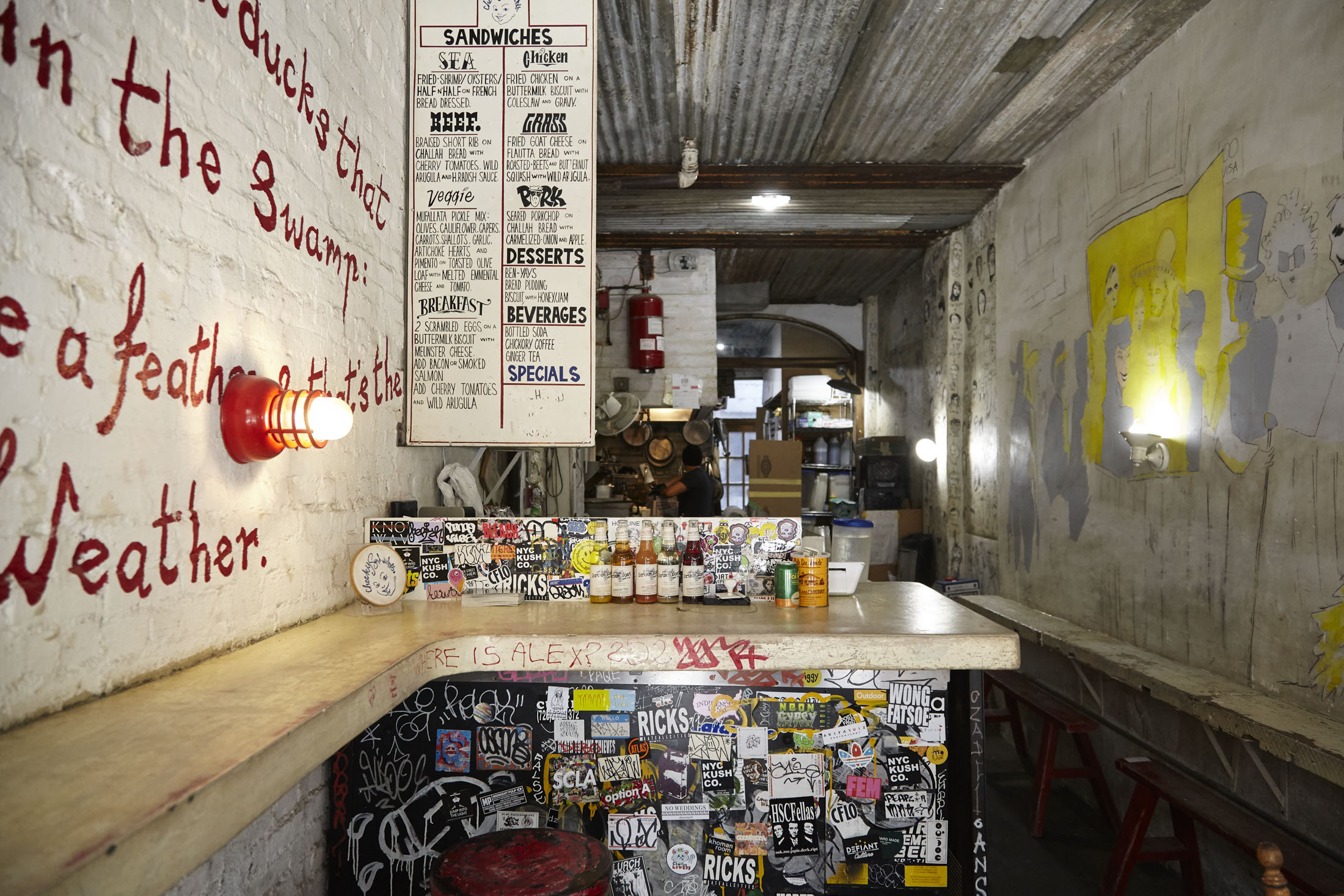 Bourbon Street bar vibes fill this minuscule Lower East Side spot, which features such New Orleans specialities as Cafe du Monde coffee and Big Shot soda.