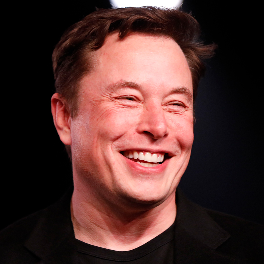 Portrait of Elon Musk