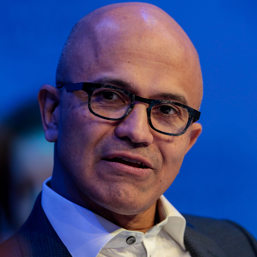 Portrait of Satya Nadella