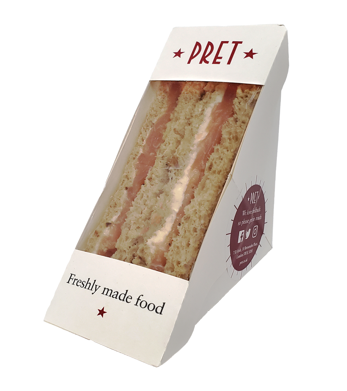 Pret triangle sandwich